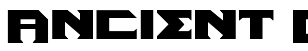 Ancient God font