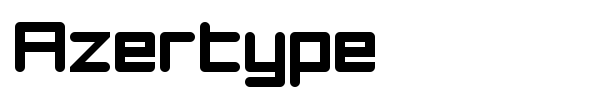 Azertype font