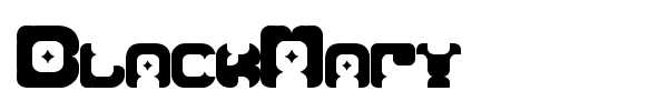 BlackMary font preview
