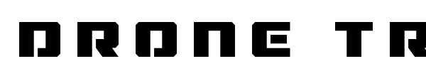 Drone Tracker font preview