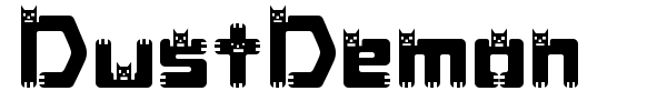 DustDemon font