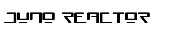Juno Reactor font