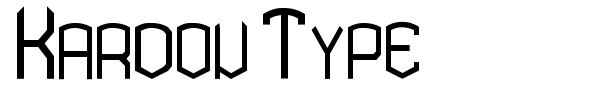 Kardon Type font