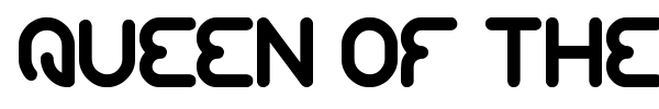 Queen Of The Modern Age font
