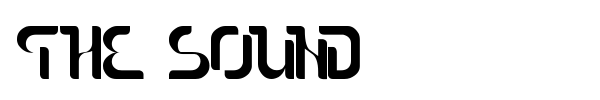 The Sound font