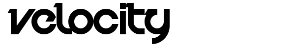 Velocity font