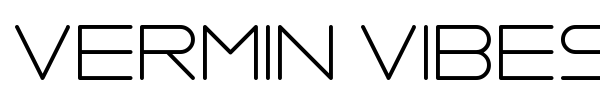 Vermin Vibes 2 Nightclub font preview