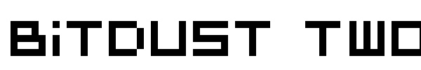 Bitdust Two font