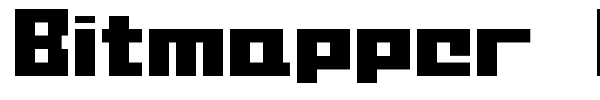 Bitmapper Old Type font