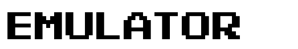 Emulator font