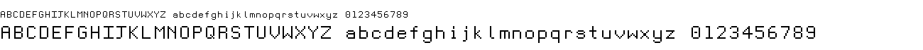 PixelCarnage Mono Null font