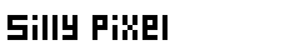 Silly Pixel font