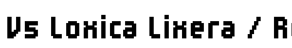 V5 Loxica Lixera / Robusta font