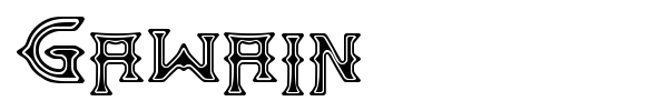 Gawain font