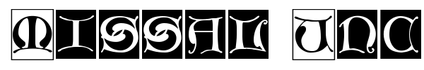 Missal Unciale font