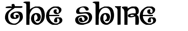 The Shire font preview