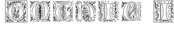 Gothic Illuminate font