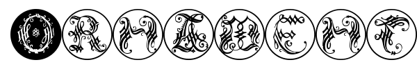 Ornamental Initial font preview