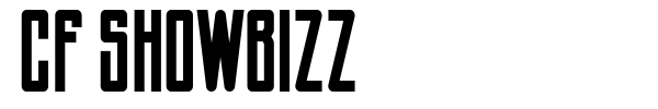 CF Showbizz font