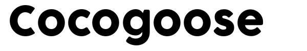 Cocogoose font