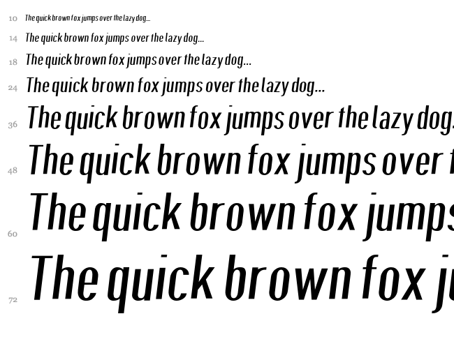 Give A Hoot font waterfall