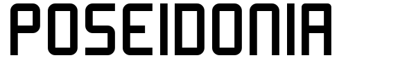 Poseidonia font