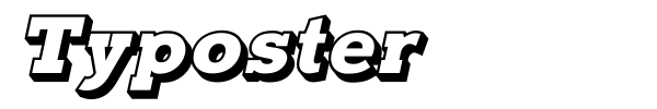 Typoster font