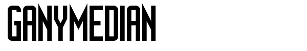 Ganymedian font