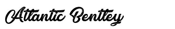 Atlantic Bentley font
