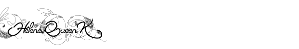 Helene Queen K font