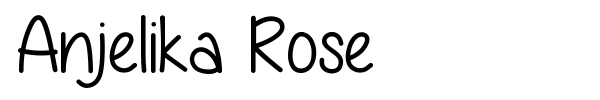 Anjelika Rose font