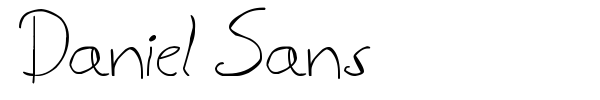 Daniel Sans font