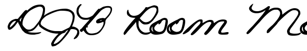 DJB Room Mother Script font