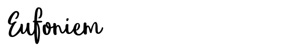 Eufoniem font