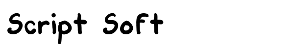 Script Soft font