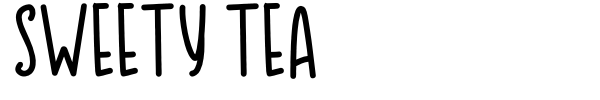 Sweety Tea font