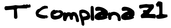 T Complana Z1 font