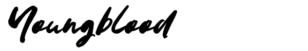Youngblood font