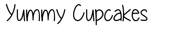 Yummy Cupcakes font