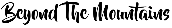 Beyond The Mountains font