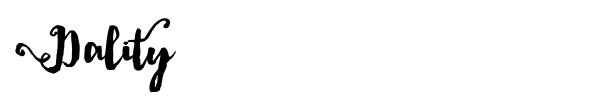 Dality font