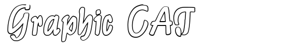 Graphic CAT font