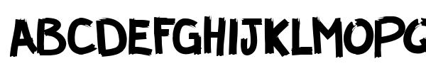 Guerrilla Font font