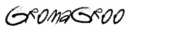 Gromagroo font