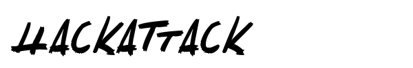 HackatTack font