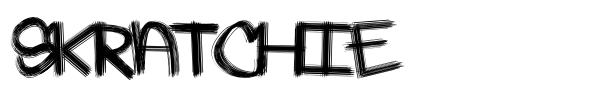 Skratchie font
