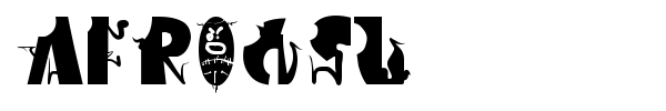 Afronsu font