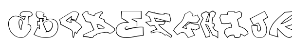 London Graffiti Alphabet font