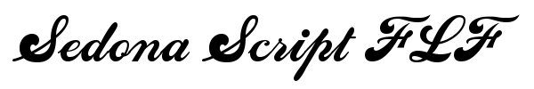 Sedona Script FLF font