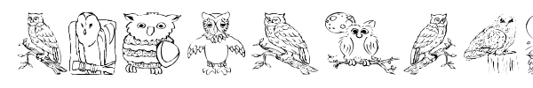 AEZ Owls for Traci font
